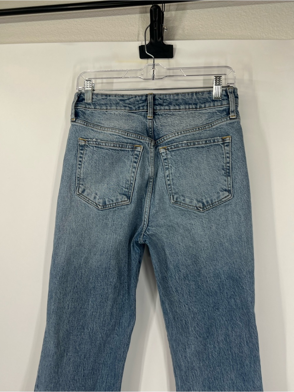We The Free People Stella Kick Flare Button Fly High Rise Jeans - Picture 7 of 8
